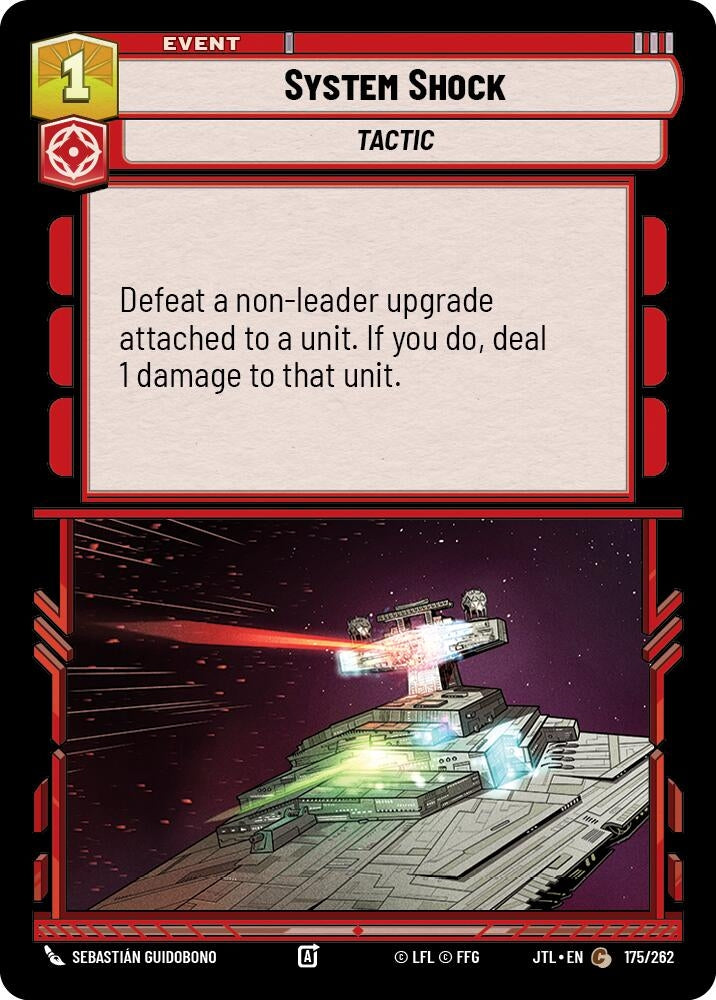 Image for System Shock (175/262) (JTL) - Star Wars: Unlimited