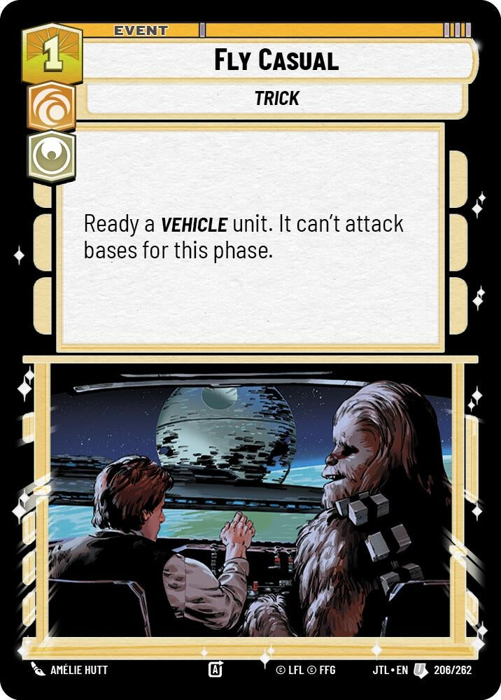 Image for Fly Casual (206/262) (JTL) - Star Wars: Unlimited