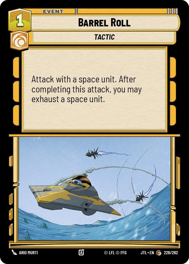 Image for Barrel Roll (228/262) (JTL) - Star Wars: Unlimited