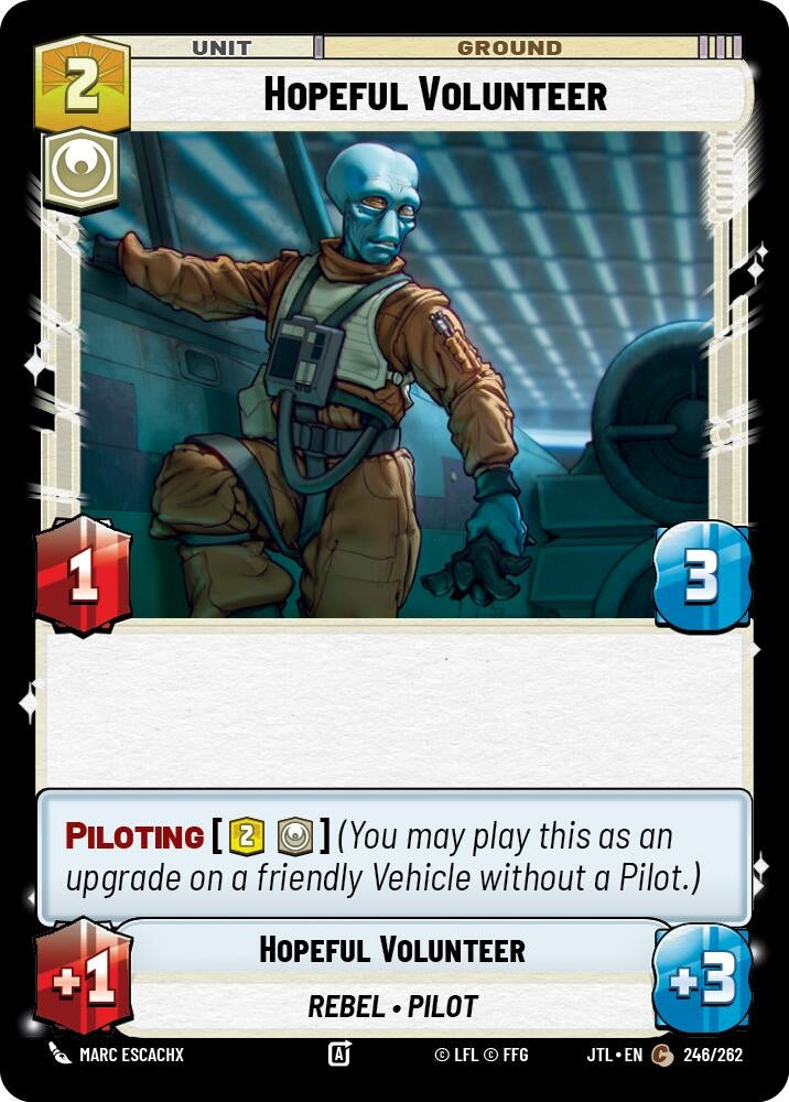 Hopeful Volunteer (246/262) (JTL)
