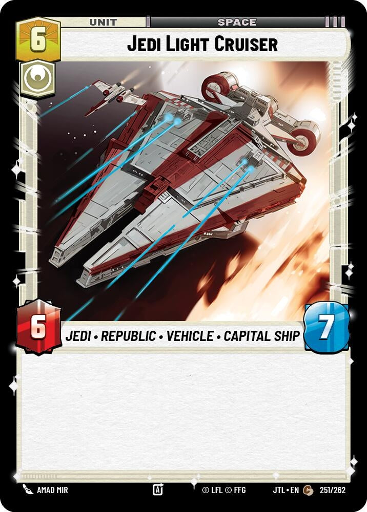 Jedi Light Cruiser (251/262) (JTL)