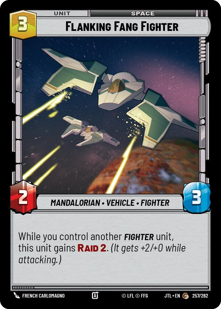 Flanking Fang Fighter (257/262) (JTL)