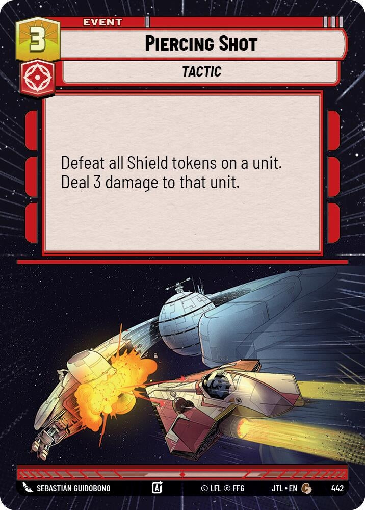 Image for Piercing Shot (Hyperspace) (442) (JTL) - Star Wars: Unlimited