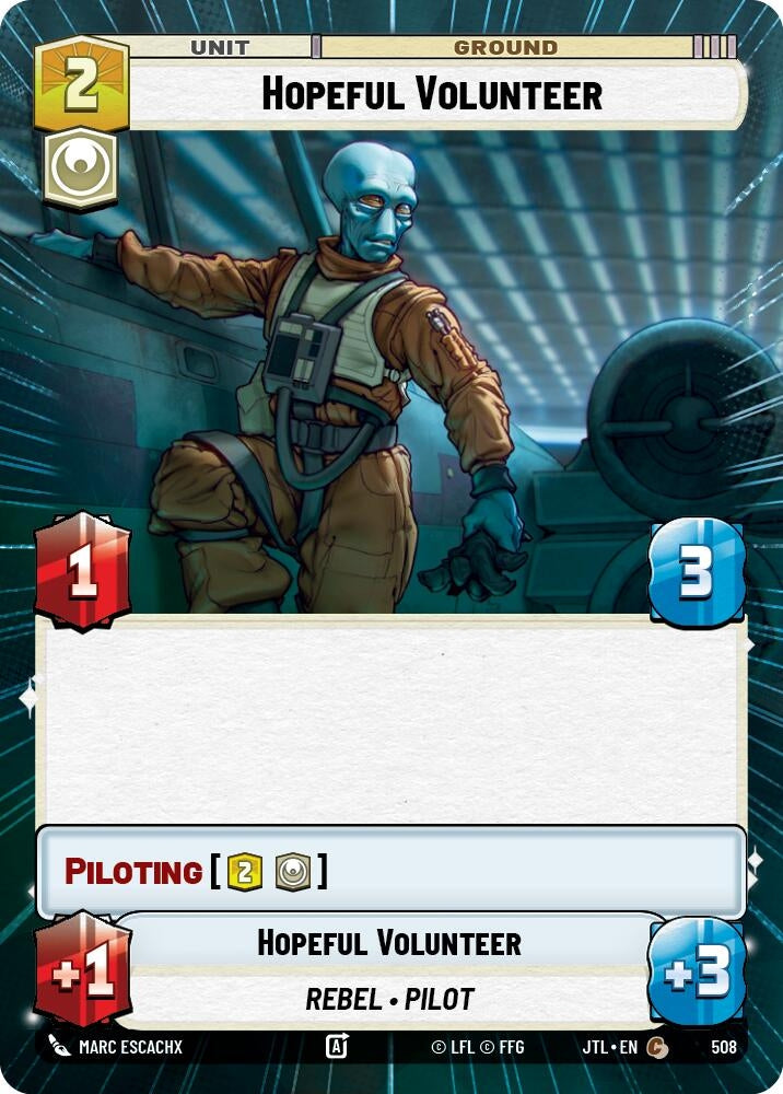 Hopeful Volunteer (Hyperspace) (508) (JTL)