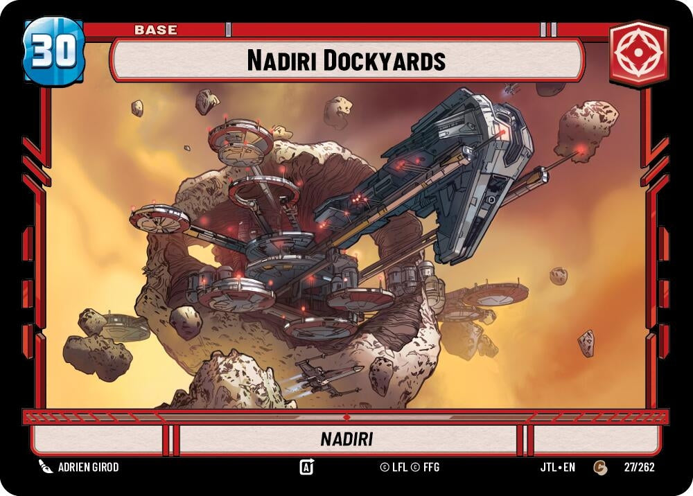 Image for Nadiri Dockyards // X-Wing (027/262 // T02/T04) (JTL) - Star Wars: Unlimited