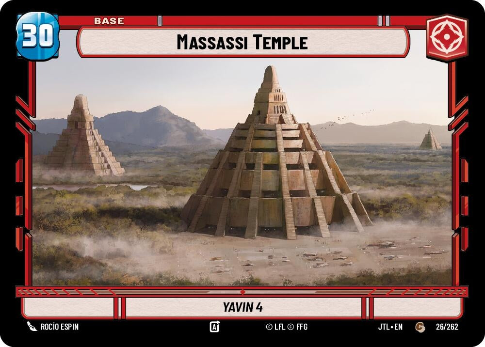 Image for Massassi Temple // TIE Fighter (026/262 // T01/T04) (JTL) - Star Wars: Unlimited