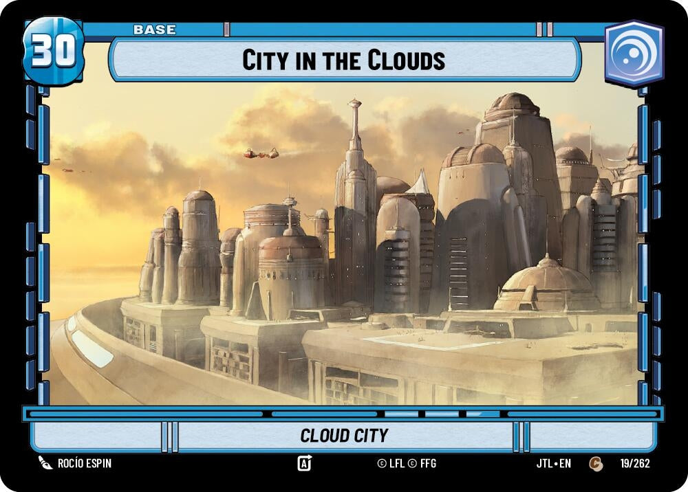Image for City in the Clouds // TIE Fighter (019/262 // T01/T04) (JTL) - Star Wars: Unlimited