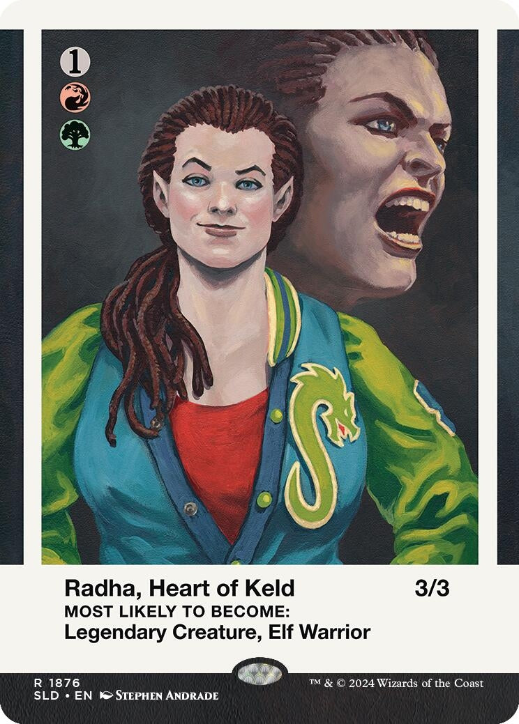 Image for Radha, Heart of Keld (1876) (SLD) - Magic: The Gathering