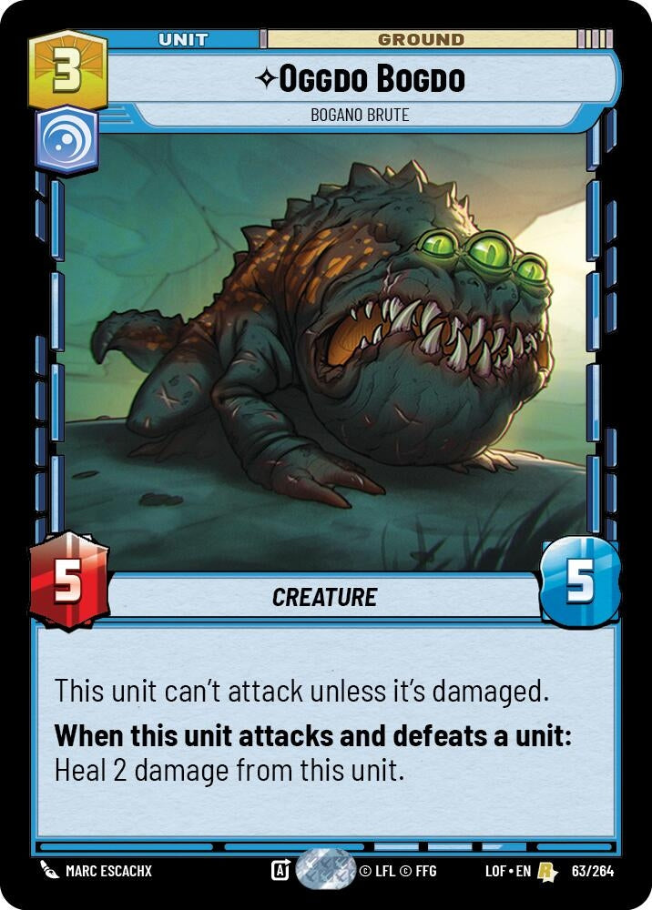 Image for Oggdo Bogdo - Bogano Brute (063/264) (LOF) - Star Wars: Unlimited