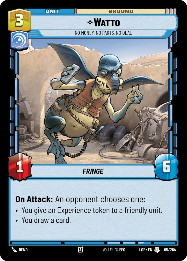 Watto - No Money, No Parts, No Deal (065/264) (LOF)