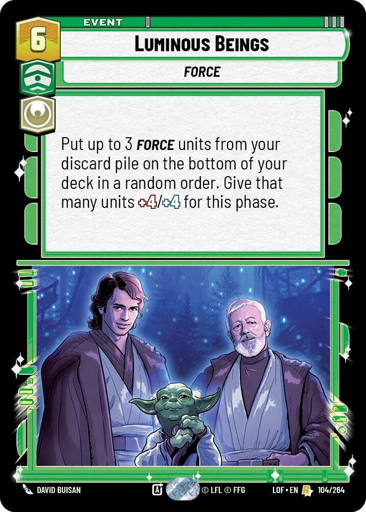 Image for Luminous Beings (104/264) (LOF) - Star Wars: Unlimited