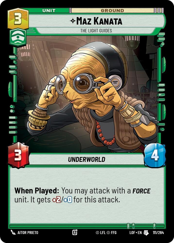 Maz Kanata - The Light Guides (111/264) (LOF)