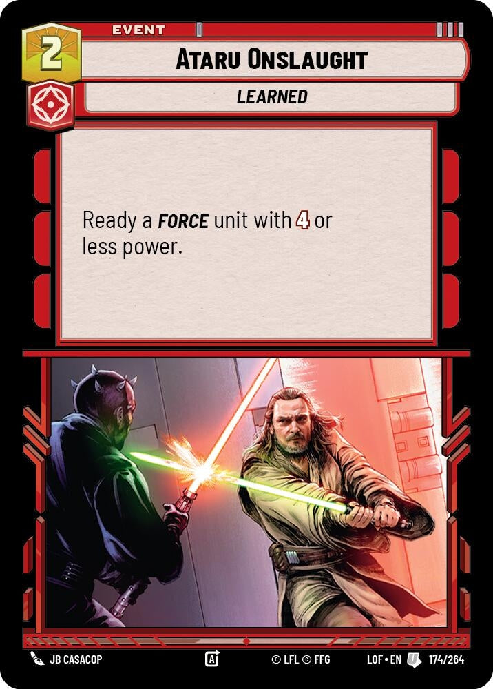 Image for Ataru Onslaught (174/264) (LOF) - Star Wars: Unlimited
