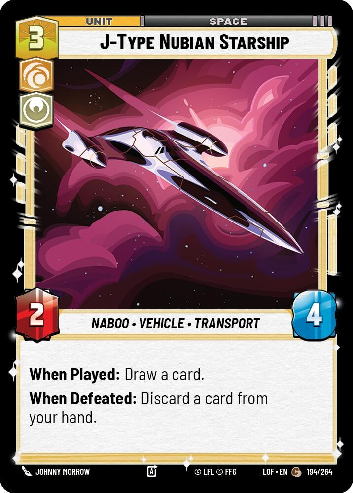 J-Type Nubian Starship (194/264) (LOF)