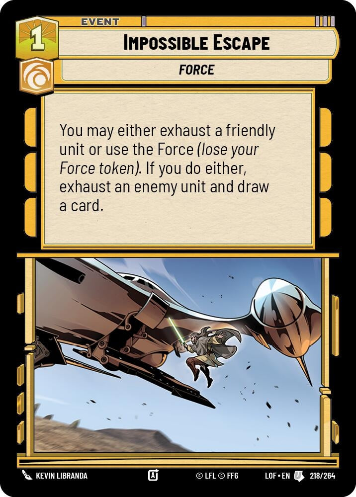 Impossible Escape (218/264) (LOF)