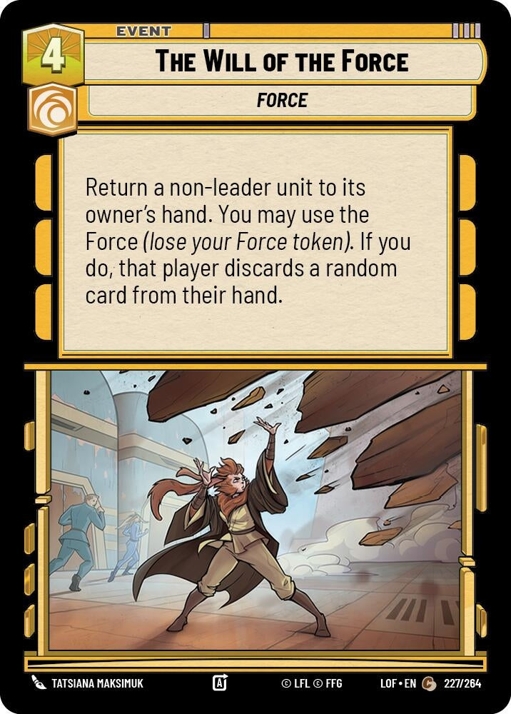 The Will of the Force (227/264) (LOF)