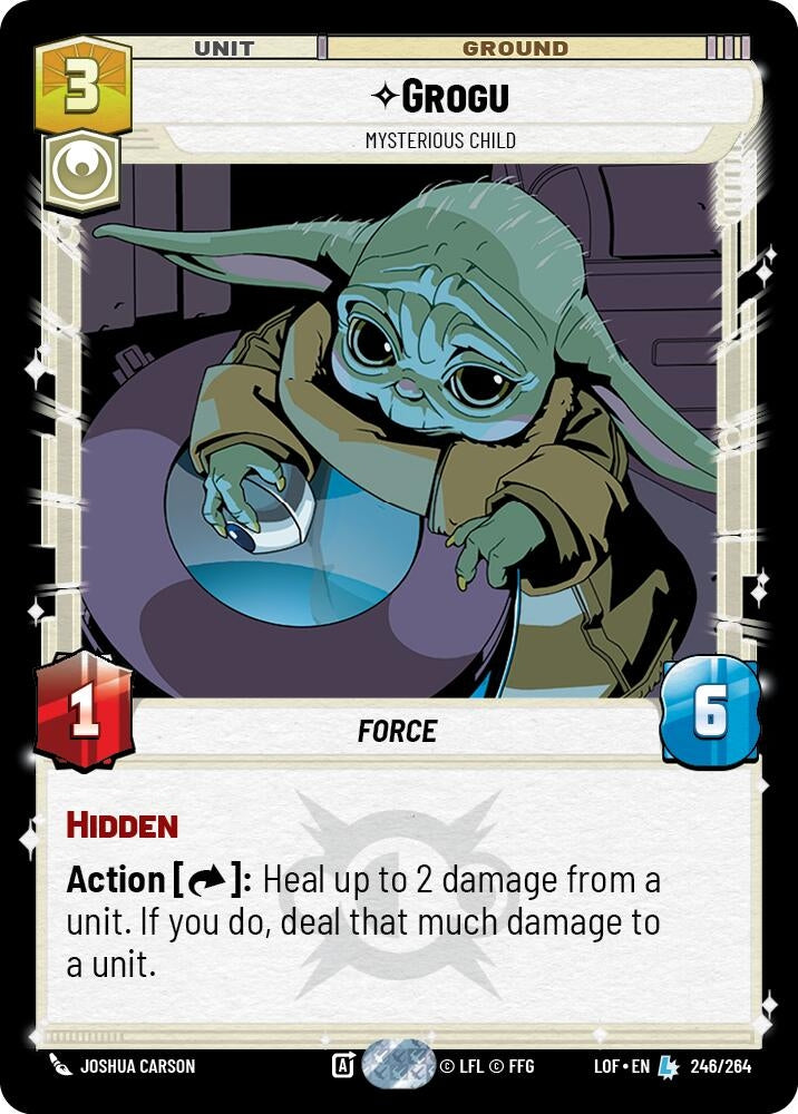 Image for Grogu - Mysterious Child (246/264) (LOF) - Star Wars: Unlimited