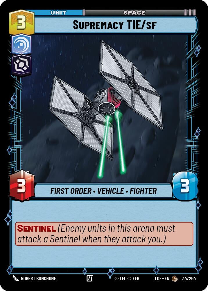 Supremacy TIE/sf (034/264) (LOF)