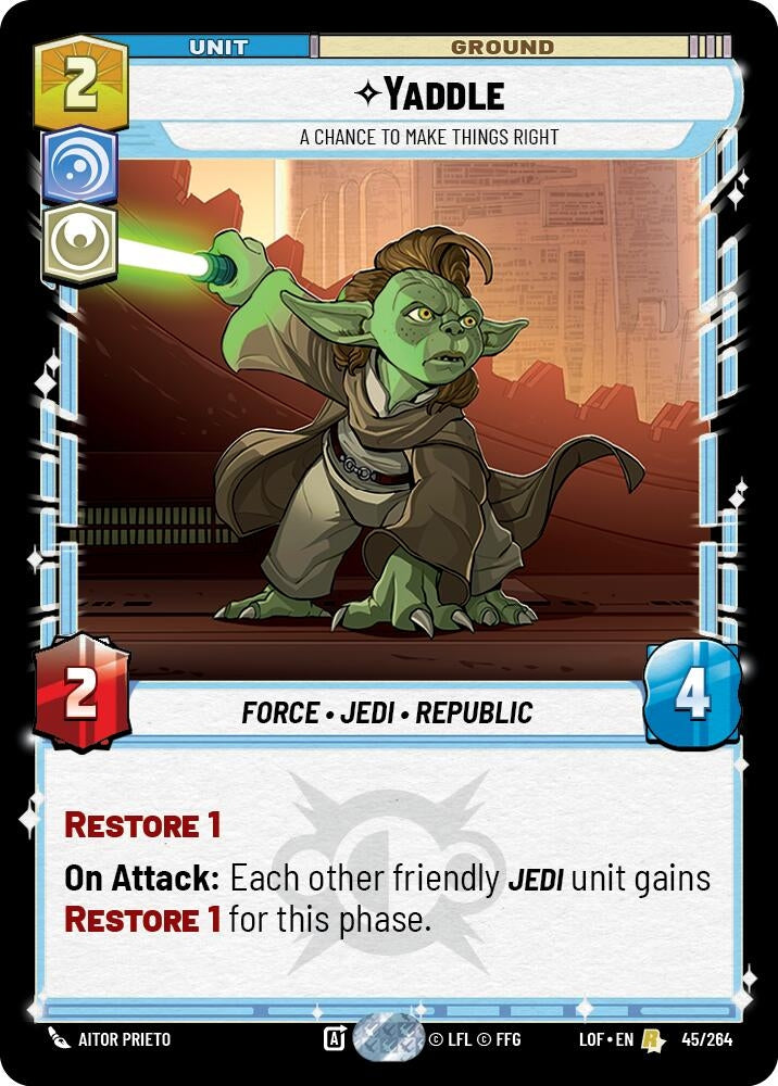 Yaddle - A Chance To Make Things Right (045/264) (LOF)