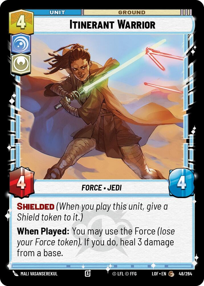 Itinerant Warrior (048/264) (LOF)