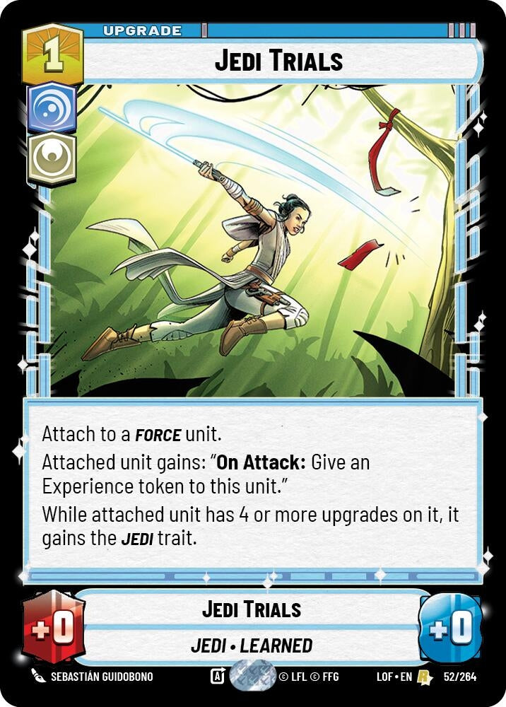 Image for Jedi Trials (052/264) (LOF) - Star Wars: Unlimited