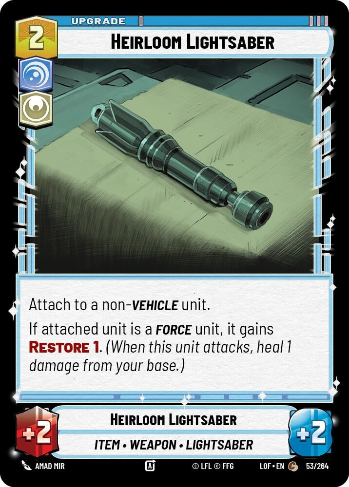 Heirloom Lightsaber (053/264) (LOF)