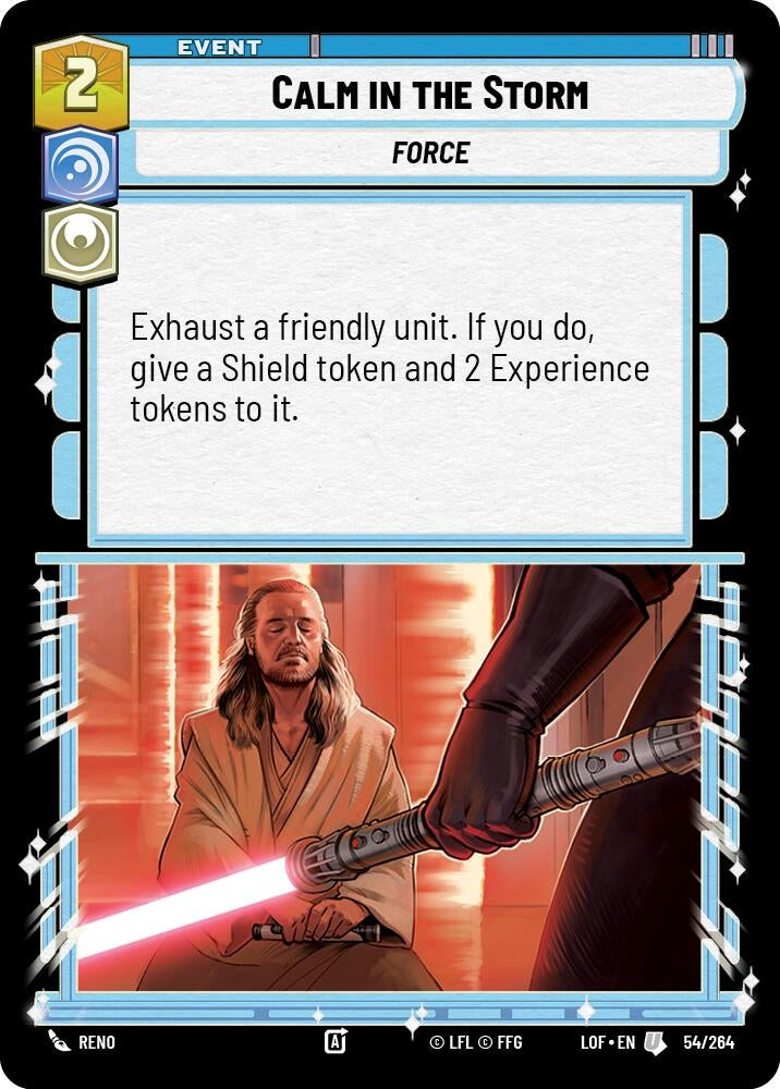 Image for Calm in the Storm (054/264) (LOF) - Star Wars: Unlimited