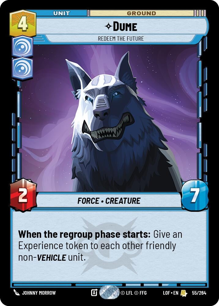 Image for Dume - Redeem the Future (055/264) (LOF) - Star Wars: Unlimited