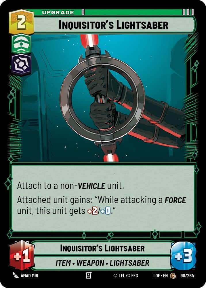 Inquisitor's Lightsaber (090/264) (LOF)