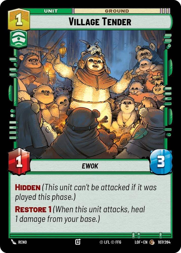 Village Tender (107/264) (LOF)
