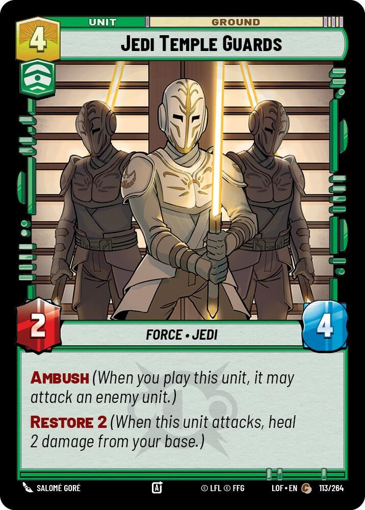 Jedi Temple Guards (113/264) (LOF)