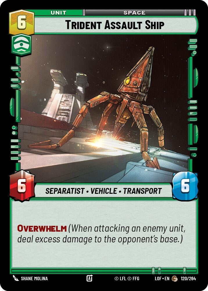 Trident Assault Ship (120/264) (LOF)