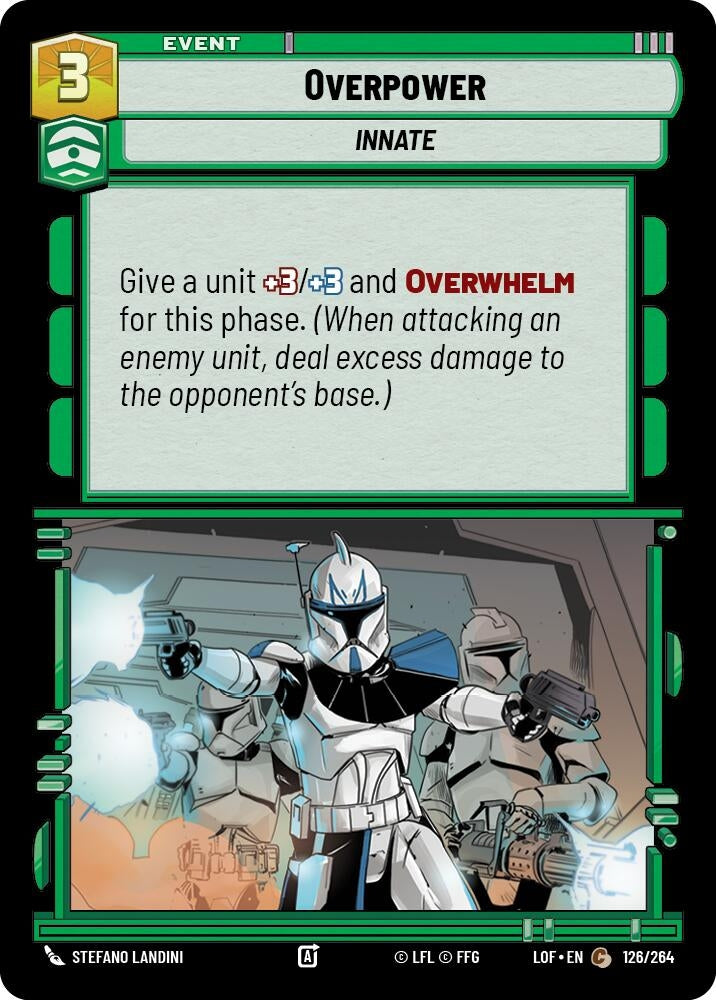 Overpower (126/264) (LOF)