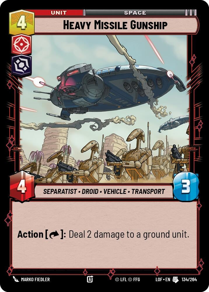 Heavy Missile Gunship (134/264) (LOF)
