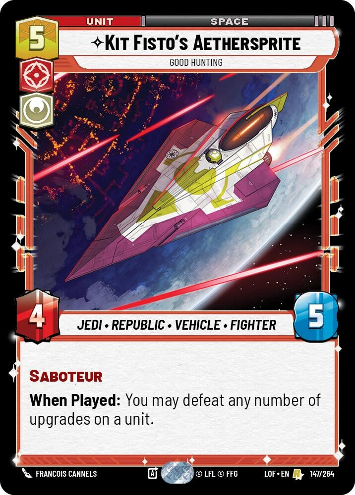 Kit Fisto's Aethersprite - Good Hunting (147/264) (LOF)