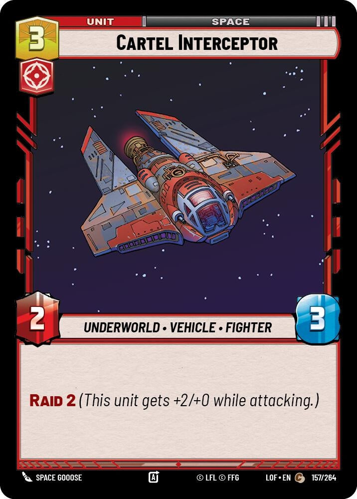 Cartel Interceptor (157/264) (LOF)