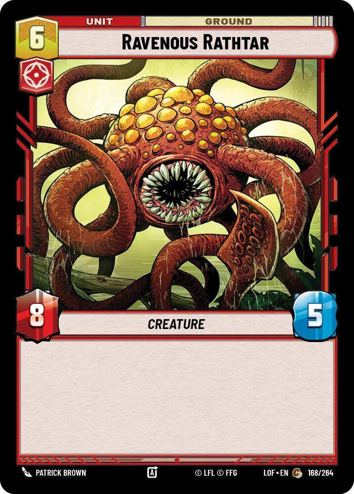 Ravenous Rathtar (168/264) (LOF)