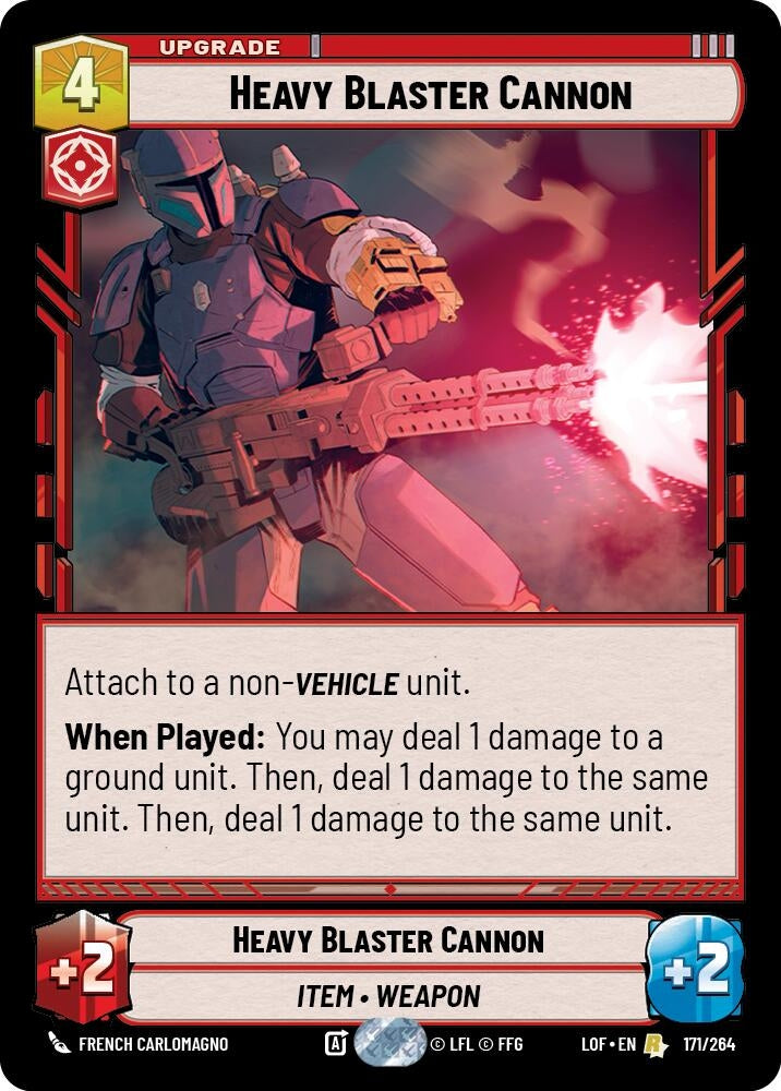 Heavy Blaster Cannon (171/264) (LOF)