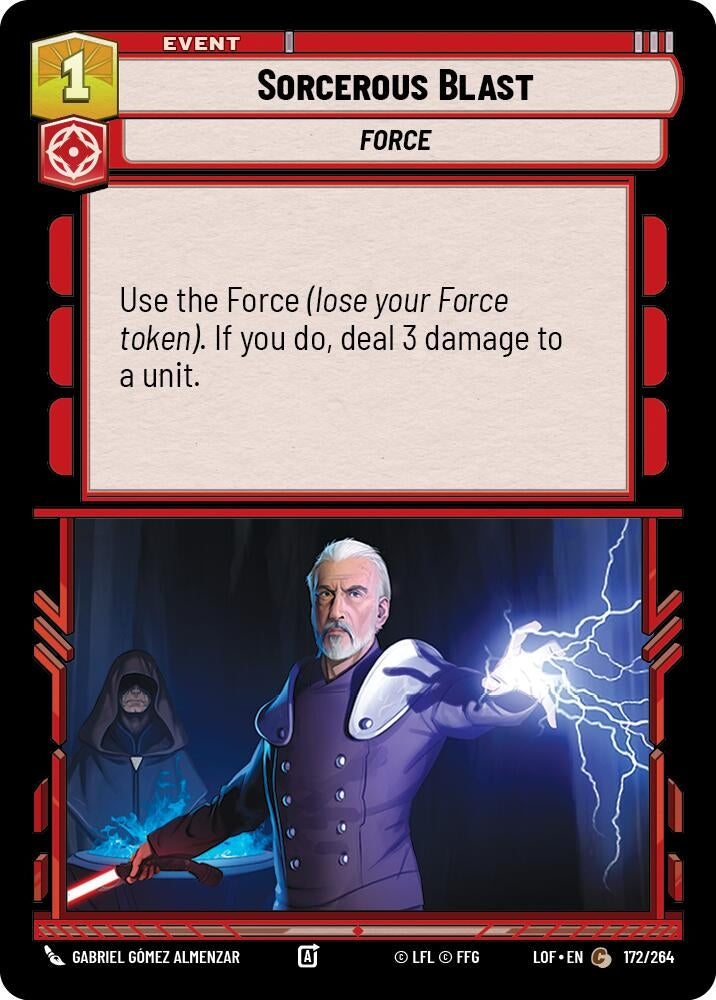 Sorcerous Blast (172/264) (LOF)