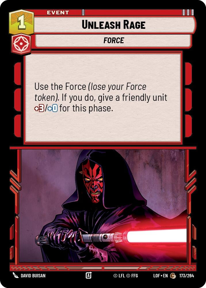 Unleash Rage (173/264) (LOF)