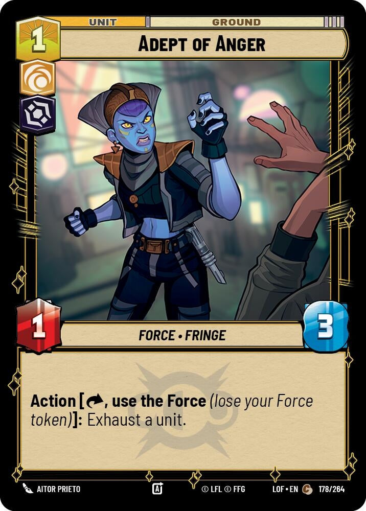 Adept of Anger (178/264) (LOF)