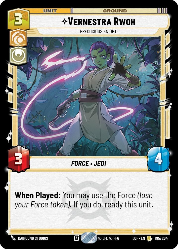 Vernestra Rwoh - Precocious Knight (195/264) (LOF)
