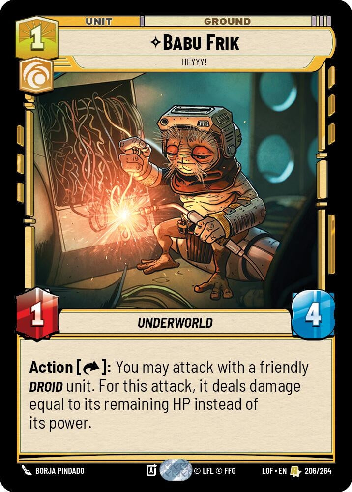 Babu Frik - Heyyy! (206/264) (LOF)