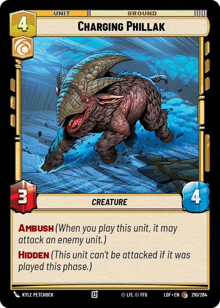 Charging Phillak (210/264) (LOF)