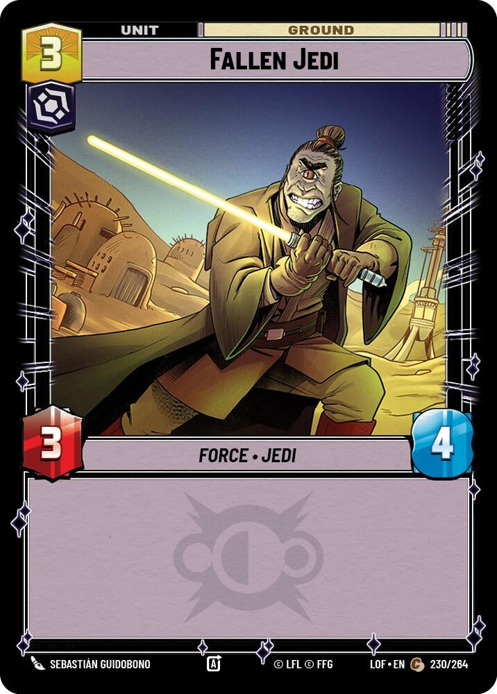 Fallen Jedi (230/264) (LOF)