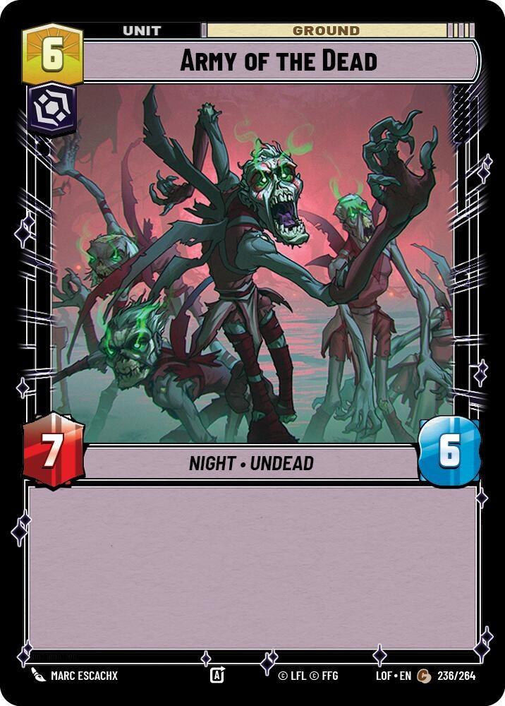 Army of the Dead (236/264) (LOF)