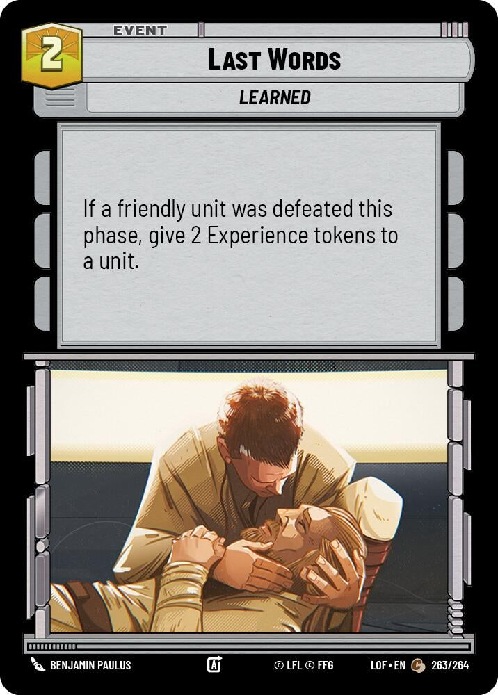 Last Words (263/264) (LOF)
