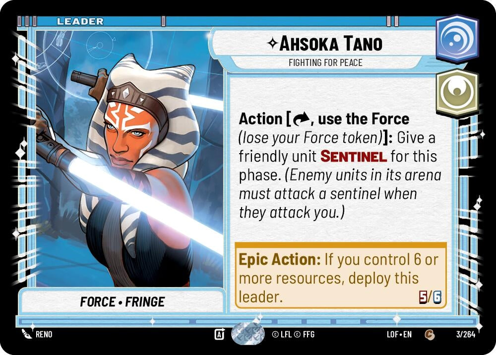 Ahsoka Tano - Fighting For Peace (003/264) (LOF)