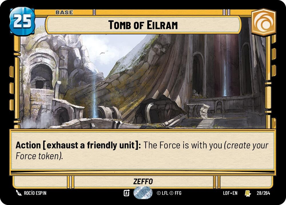 Image for Tomb of Eilram (028/264) (LOF) - Star Wars: Unlimited