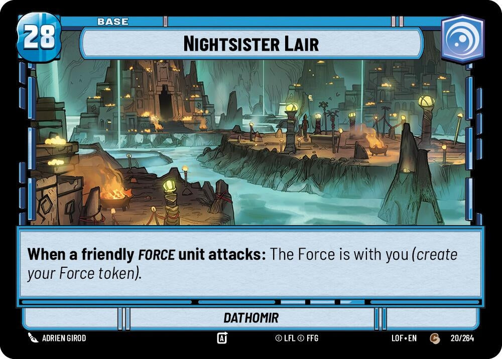 Nightsister Lair // Force (020/264 // T03/T03) (LOF)